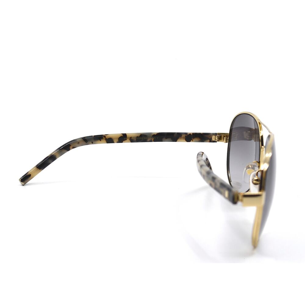 MARC JACOBS 66/S GOLD/BLACK GREY AVIATOR AUTHENTIC SUNGLASSES - Picture 8 of 10